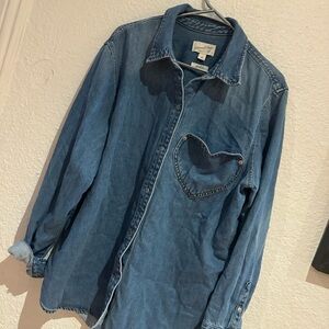 Universal Thread Blue Button Down Shirt